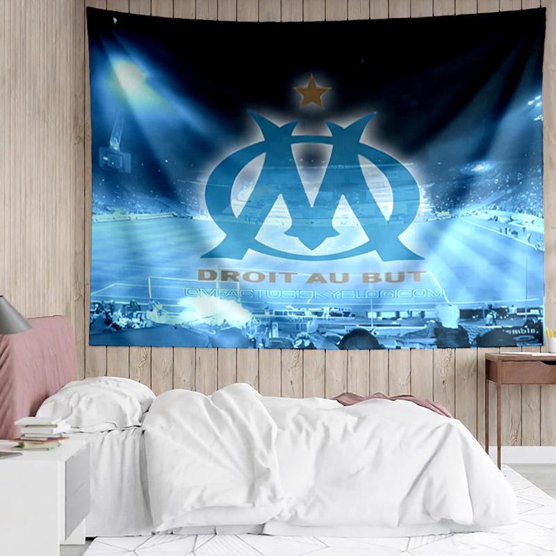 Marseille Wandteppich für Schlafzimmer Ästhetische Klassenzimmer-Wandteppiche Wandbehang für Wohnzimmer Studentenwohnheim Büro, Ideales Kreatives Geschenk