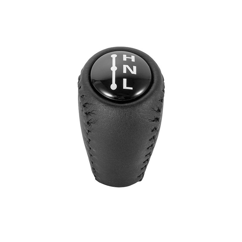 Manual Leather-Wrapped Gear Shift Knob/Transfer Case Knob for Toyota Prado LC120 Land Cruiser 2003-2009 Interior Accessories