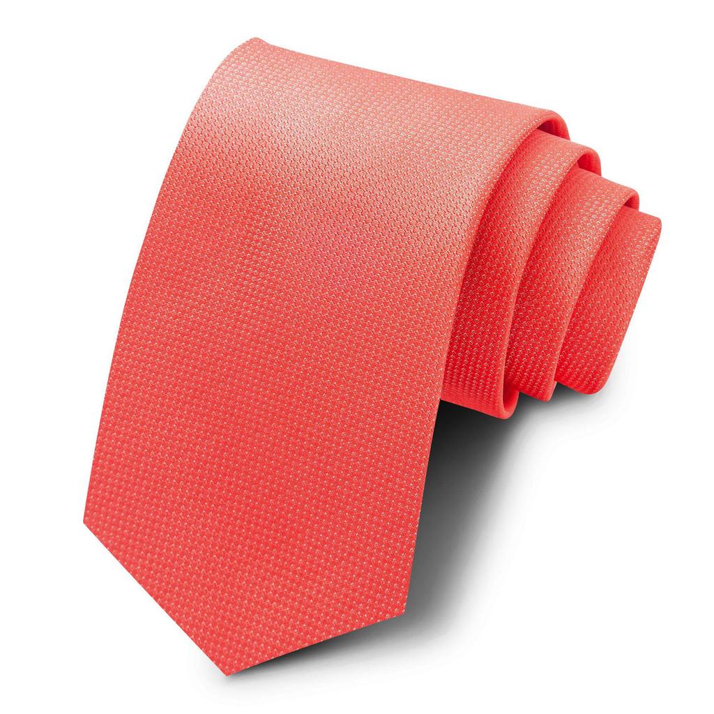 2026 Premium Men's Solid Color Jacquard Tie - New Style, Hand-Tied, Hot-Selling Business Accessory