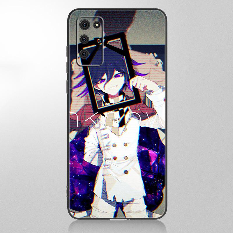 Danganronpa Kokichi Ouma Hülle Für Samsung Galaxy A12 A02S A22 A32 A52 A72 A71 A51 A41 A31 A21 A11 A50 A70 A10S A20S Schwarze Hülle