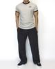 Pasiensia Classic Ringer Muscle Fit Short Sleeve Melange Grey
