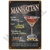 Metal Sign Vintage Tin Sign Decorations Gin  Tonic Cocktail Plate Decorative Poster Plaque Retro Bar Kitchen Home Wall Decor