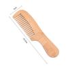 Portable Bamboo Comb for Hotel & Home - Perfect for Girls, Travel & Custom Use