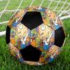 Scooby-Doo Theme Size 5 Soccer Ball, Suitable for Both Indoor and Outdoor Matches, a Gift Suitable for Everyone.