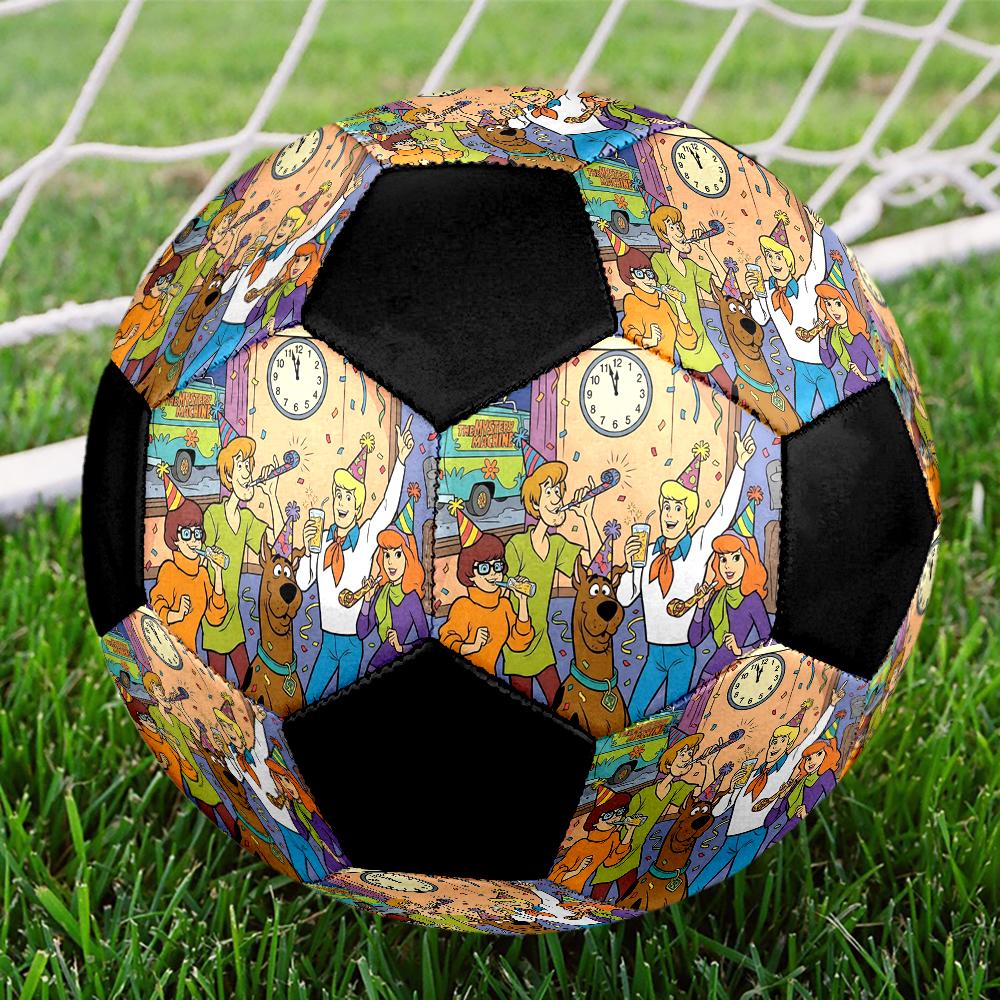 Scooby-Doo Theme Size 5 Soccer Ball, Suitable for Both Indoor and Outdoor Matches, a Gift Suitable for Everyone.