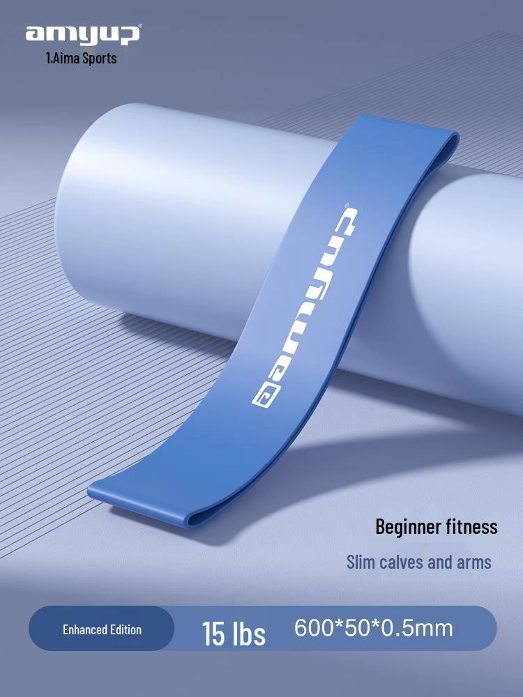 

Еластична стрічка для йоги для розтяжки та присідань - Підтяжка сідниць та фітнес кругова стрічка