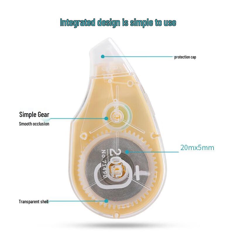 Deli 71490 Correction Tape (10-pack)
