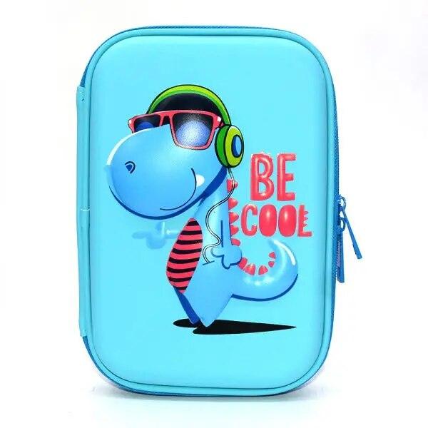 Kawaii Unicorn Pens Flamingo Pencil Case Pencil Case Creative Pencil Bag Girl Learning Supplies Stationery  Toy Storage
