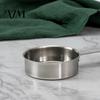 Round Boiling Pot for Meat And Vegetables Stainless Steel Hot Induction Gas Electric Stoves, Detachable Fast Heating Cookware Family Dinner