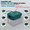 Wireless Charger With Type-C &USB Charge Ports For Makita 18V Li-ion Battery