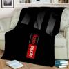Aprilia motorcycle logo printed Flannel Blanket Fashion Warm Lightweight Living room Bedroom Sofa Bed For Picnic Blanket