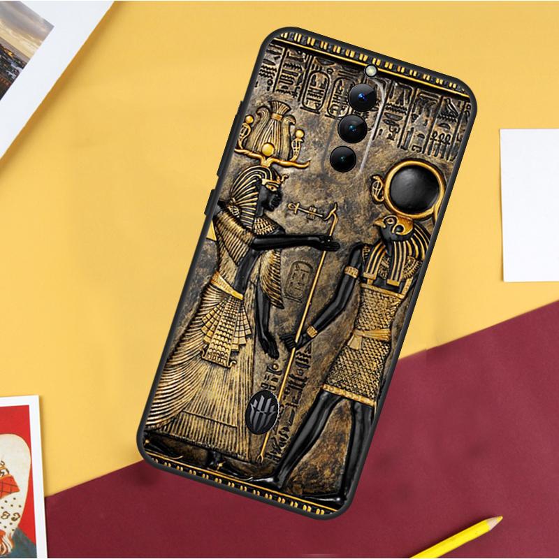 Sacred Eye of Horus Egypt Fresco Case For ZTE Nubia Red Magic 10 Air 5G 6R 6 7 6S 7S Pro 8S 9S 10S 8 9 10 11 Pro Plus Cover