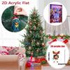 Kpop Demon Hunter Advent Calendar 2D Acrylic Pendant Christmas Tree Hanging Decorative Gift New Year 24 Days Countdown Blind Box