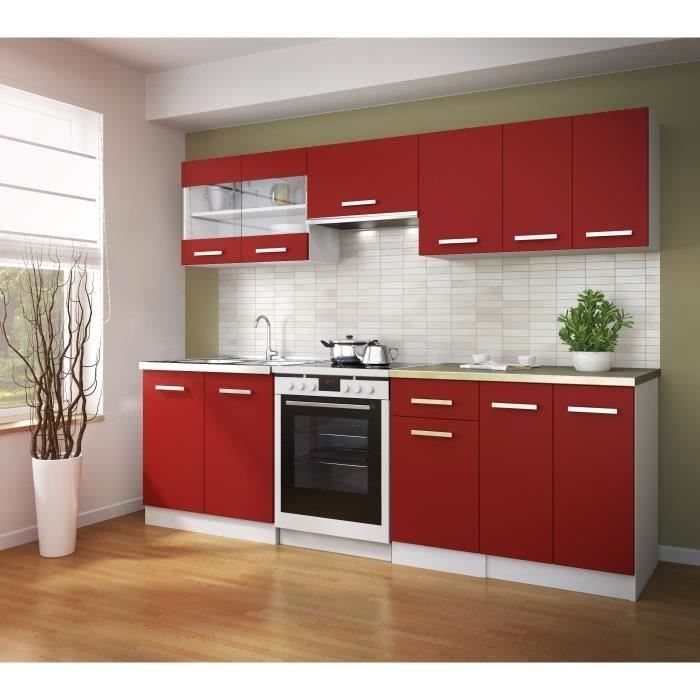 ULTRA Kitchen Top Unit L 40 Cm - Matt Red