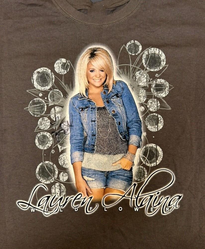 

Lauren Alaina Wildflower Country Music Concert Tour Black T-shirt S-234XL Unisex T-Shirt M