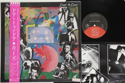 Disque LP CARS  Door To Door P13563 ELEKTRA 1987 Japon Obi Rock Occasion