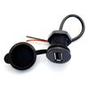 USB With Screw Female Socket Fast Charging Connector Adapter For Car Ship Motorcycle Data Transmission Extension Cable