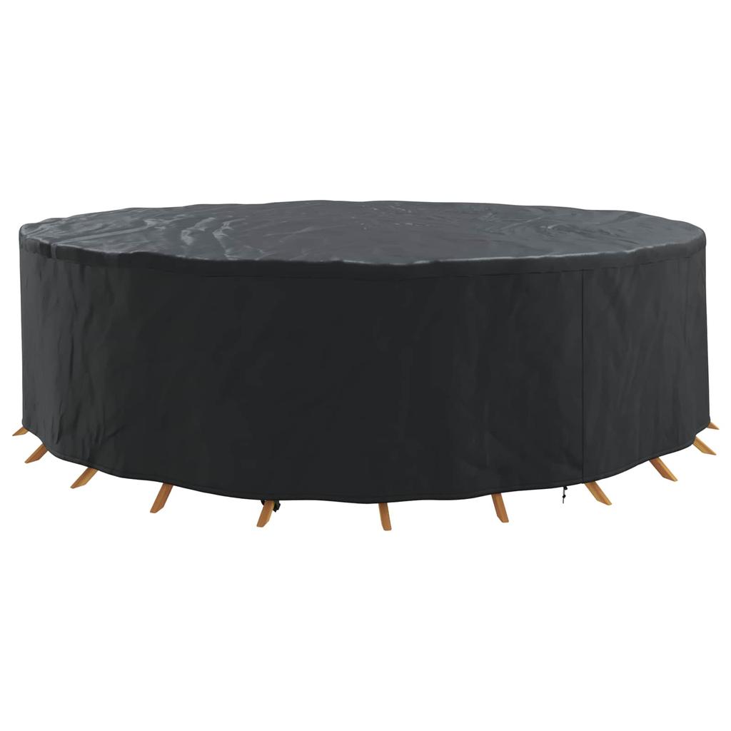 Furniture Cover Black 320 x 320 x 105 cm 210D Oxford Fabric
