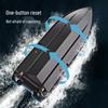 HJ819 Remote Control Speedboat: High-Speed, Rechargeable 2.4G RC Boat with LED Lights, Perfect for Kids