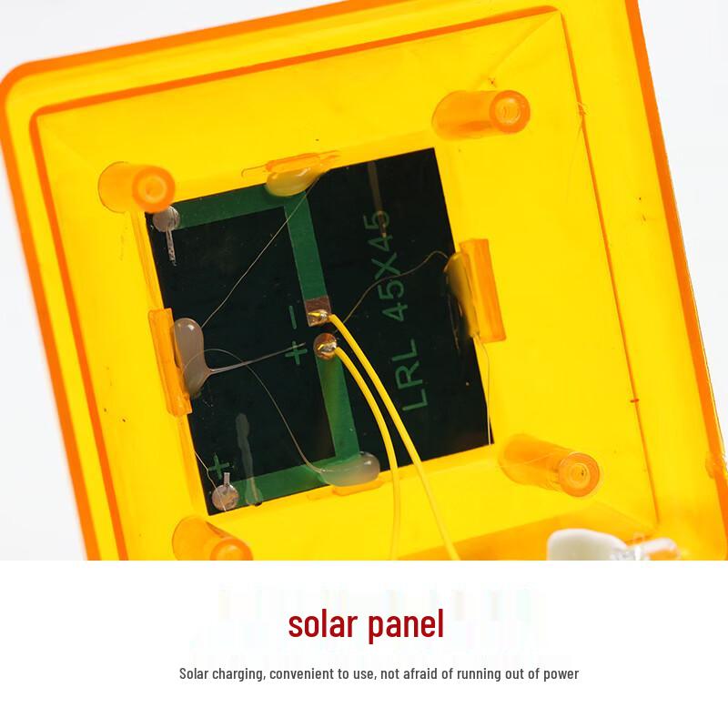Solar Pillar Cap Warning Light
