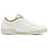 Reebok Club C Series Comfortable Low-Top Sneakers Unisex Sneakers White Brown GX1141