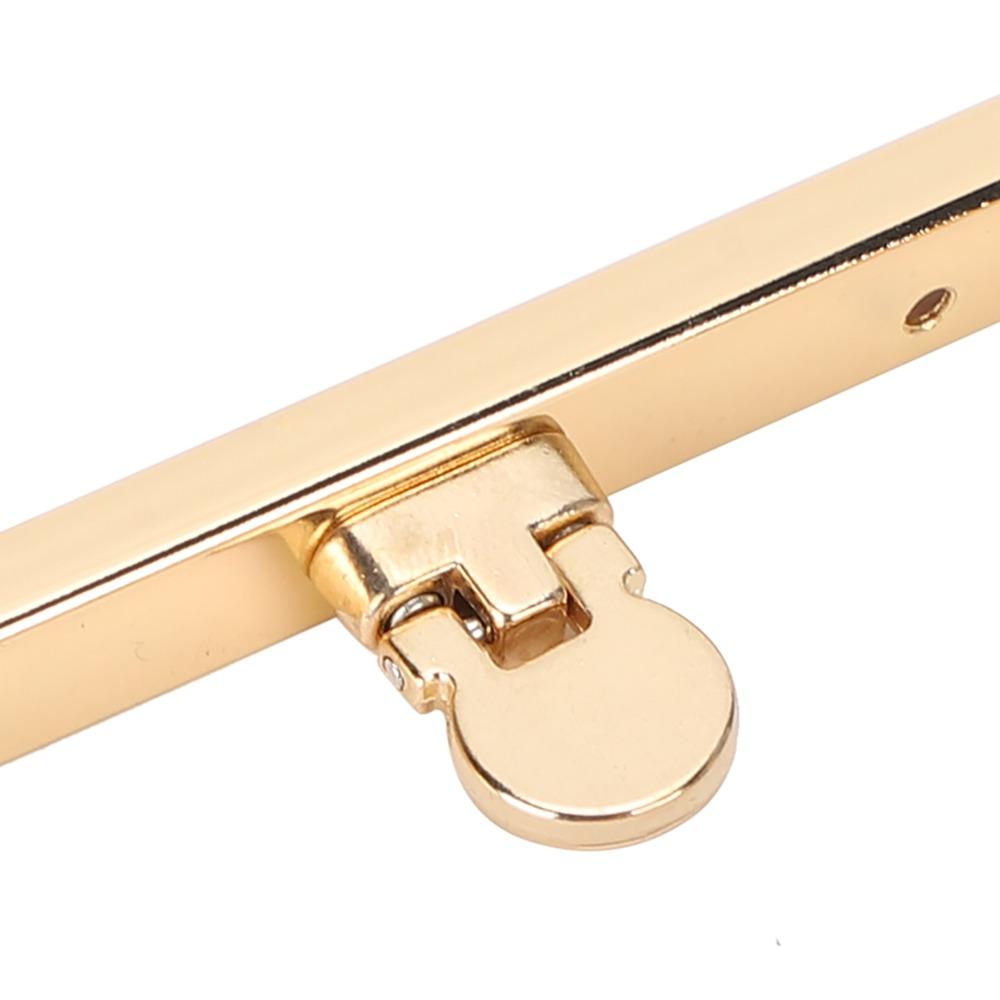6pcs 19cm/7.5in Metal Wallet Frame Golden Bag Hardware Accessories DIY Craft Supplies