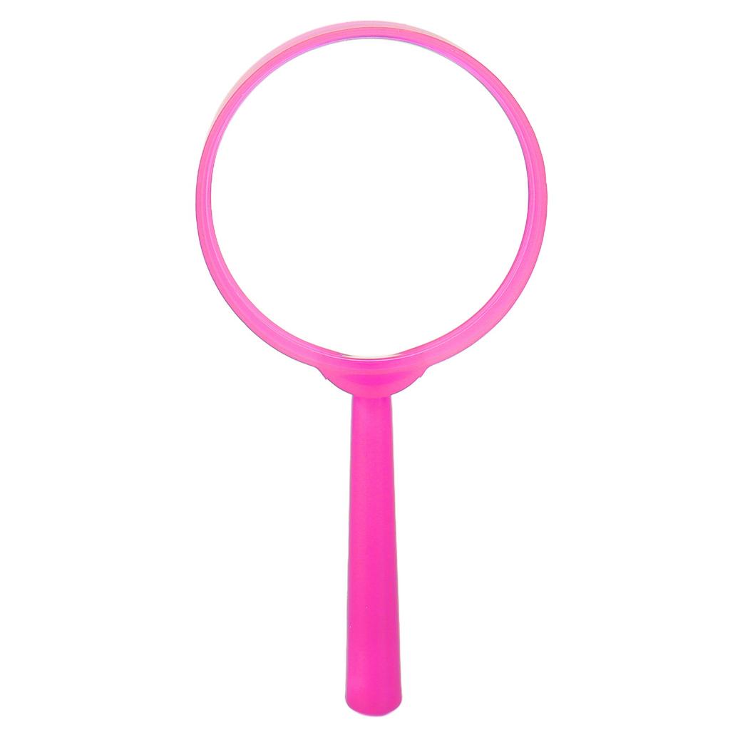   Handheld Magnifier with Plastic Handle Portable Reading Magnifying Loupe for Students Children