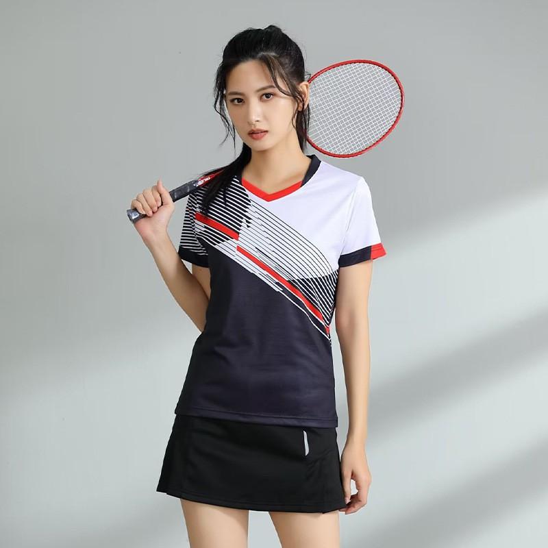 Unisex Quick-Dry Sport Set Badminton Tennis Volleyball Ping Pong Training Competition Athletic Wear