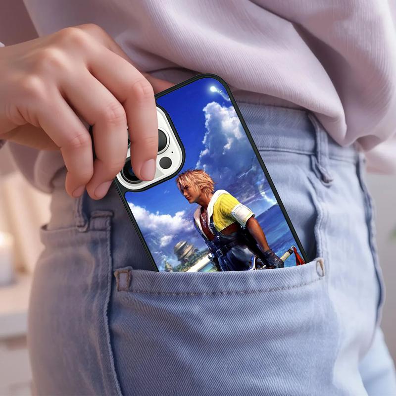 Final Fantasy VII Phone Case For iPhone 17 Air 15 16e 14 13 Pro Max Coque 12 11 Pro Max PLUS cover