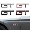GT Logo 3D Chrome Metal Car Rear Trunk Logo Decal Badge Sticker For Mustang Shelby GT GT500 GT350 Car Styling Accessories