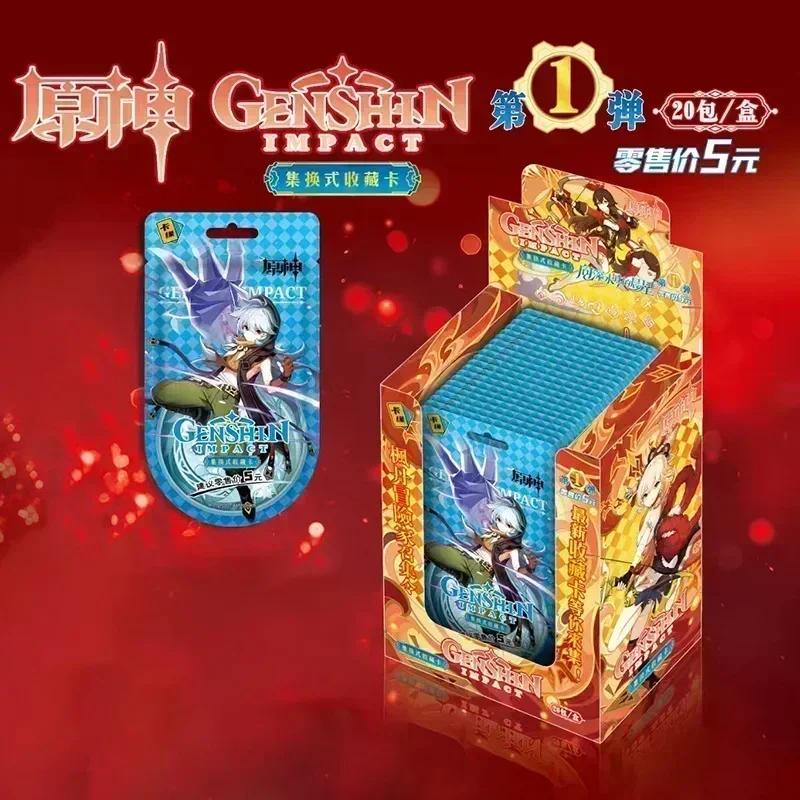 Genshin Impact Card Star Candle Chapter Thousands of Roses Bring The Dawn of The Collection of Cards Classic Luxury Card
