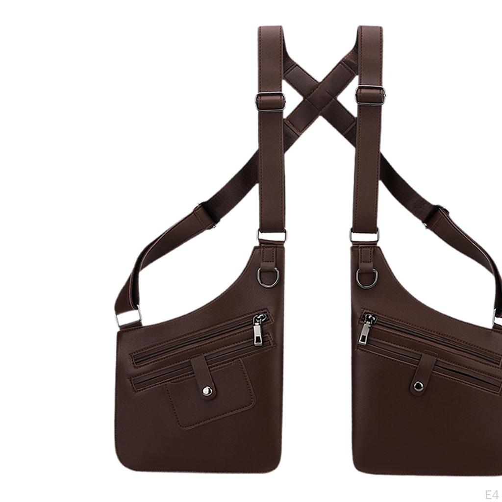 Double Armpit Shoulder Bag Lightweight Underarm for Men Outdoor