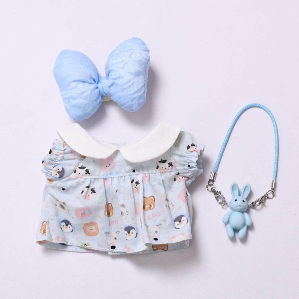 

Милый наряд для куклы Лабубу в стиле животных, сумка-кролик 17 см, плюшевая одежда для кукол, игрушки для детей и девочек Style 1