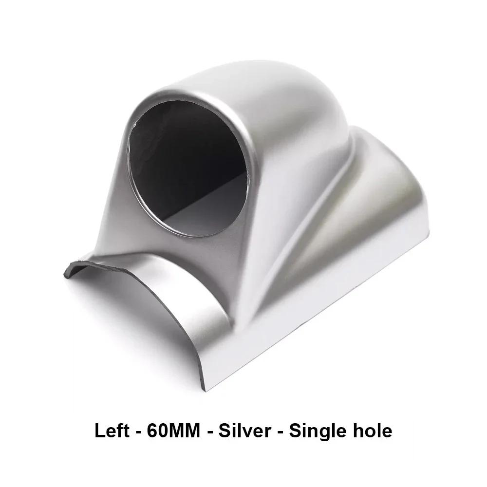 Car Meters Holder 52mm 60mm Universal One Hole Car Gauge Pod Auto Modified Instrument Meter Rack Left/Right Hand Dash Pod Mount