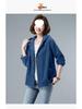2025 Women's Slimming Corduroy Jacket: Spring/Autumn Casual Loose Fit for Middle-Aged and Elderly Mothers