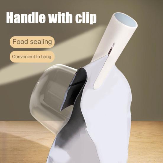 

Совок для корму для собак з точним вимірюванням, подвійний функціонал, совок для котячого корму, місткість 1 склянка, мірна совок для корму для домашніх тварин білий