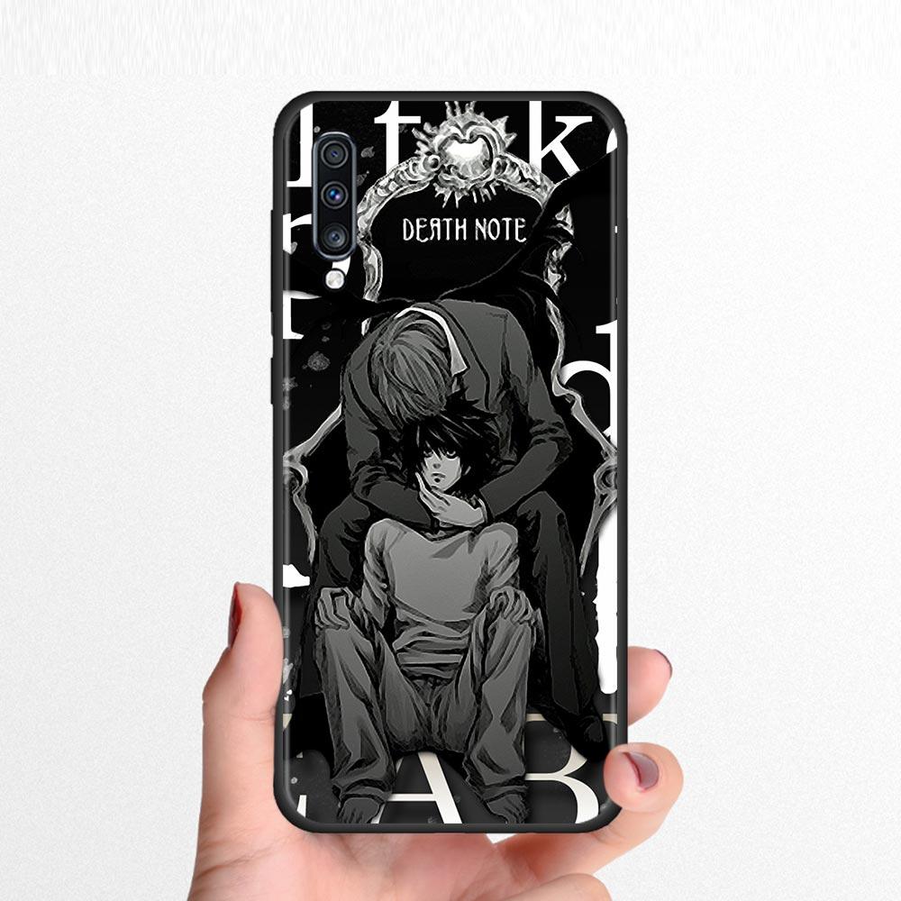 Anime Death Note Ryuk and Yagami Light For Samsung A50 A30 A30s A20s A20e A20 A10 M51 M31 M31s M30s M62 M52 M22 M12 M11 M21 Case