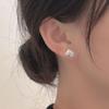VENTFILLE 925 Sterling Silver Starfish Shell Earring for Women Girl Asymmetry Sweet Romance Jewelry Birthday Gift Dropshipping