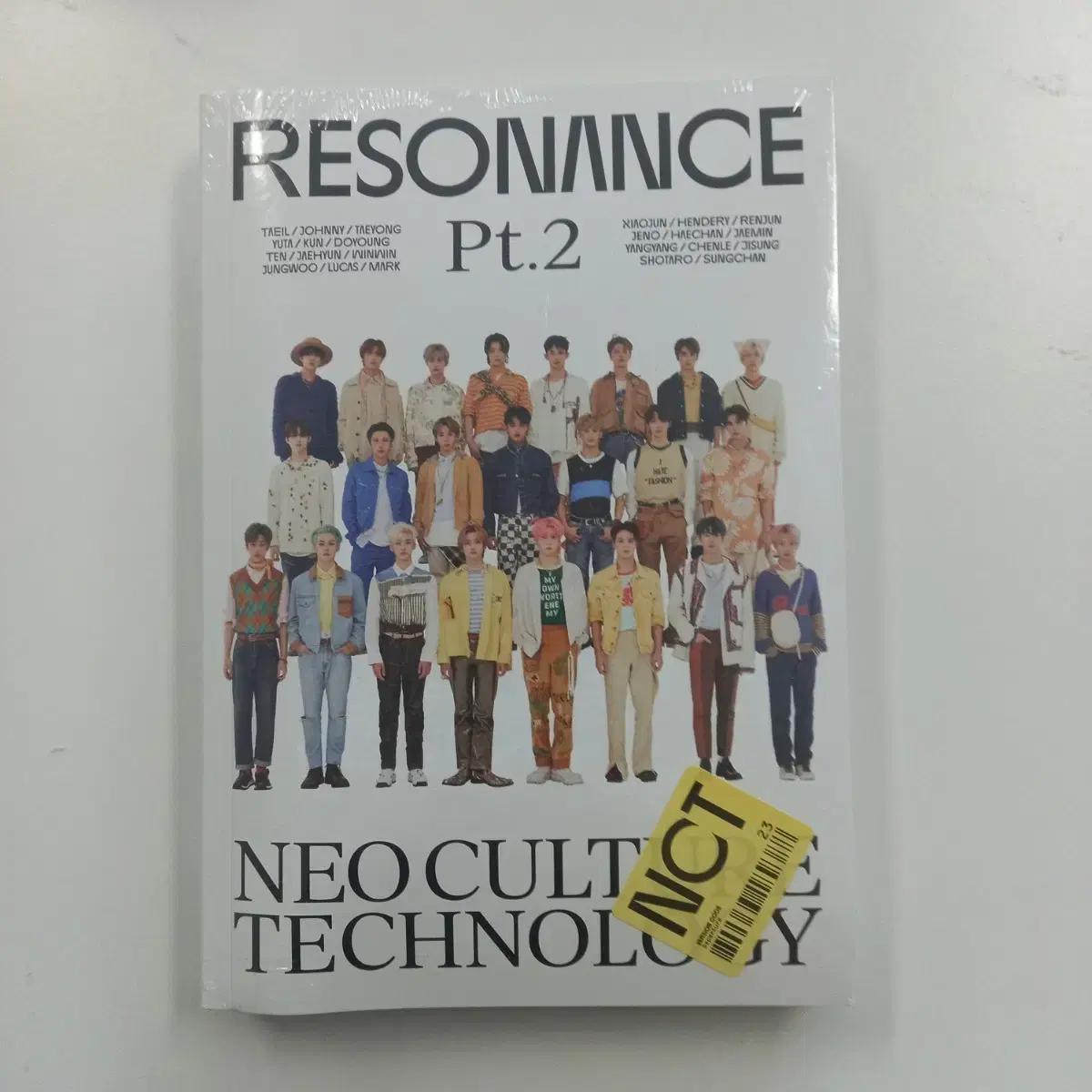 

Nct 2020 Part To Resonance Photobook Depature Edition Sealed Album