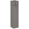 Solar LED Path Light 2 Pcs Bronze Weatherproof Steel