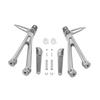 Motorcycle Passenger Foot Regs Brackets Mount Set For Honda CB650R CBR650R 2019-2025