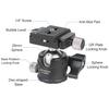 Tripod   Head Mount 25mm Diameter   360 Degree Panorama Rotation   Head