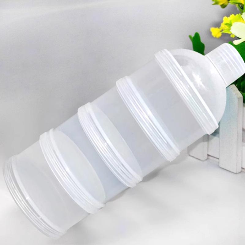 

Портативный контейнер для детской молочной смеси большой вместимости, влагонепроницаемый, из пищевого полипропилена, с несколькими отделениями