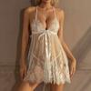 Exotic Women's Sexy Nightwear Lace Mesh Perspective Dress Sexy Lingerie Nightgowns Pajamas Ackless Female Sexy Nighties BabydollGood Product