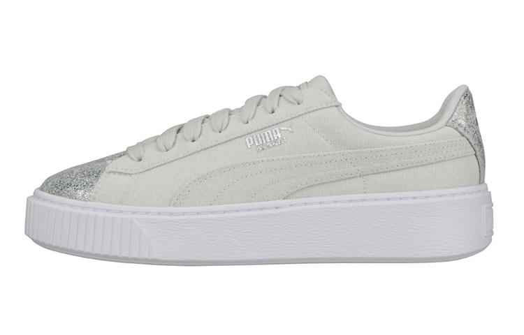 PUMA Basket Platform  Peppermint Green  Women s 366494-03 40