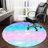1PC Mermaid Scales Non-Slip Floor Round carpet, Office, family, bedroom, Large Area Rug Indoor Rugs, Vibrant Colors-Z0459