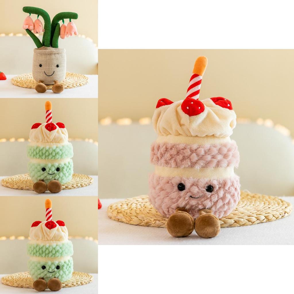 Soft Plush Tulip Flower Succulent Plant Decor Adorable And Durable Home Accessory