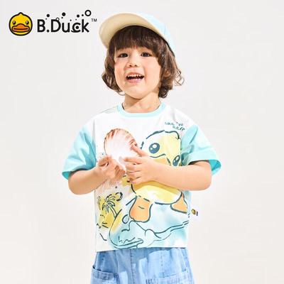 B.Duck Boys' Cooling Short Sleeve T-Shirt