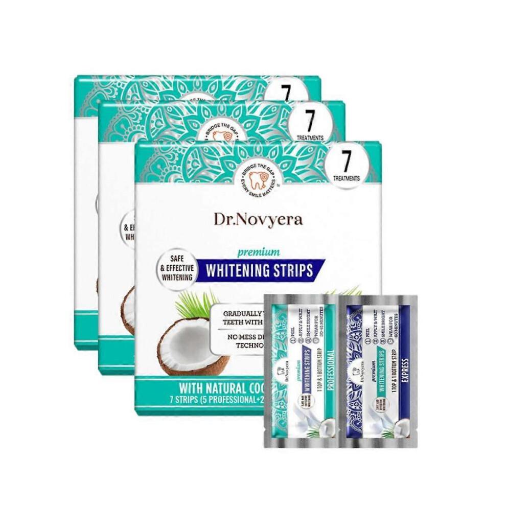 3 Boxes Whitening Strips 7-day Treatment