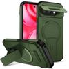 Protezione Scorrevole Fotocamera Supporto Pieghevole Magnetico Per Custodia Magsafe Per Google Pixel 10 9 8 Pro XL 8A 9A 10A Cover Posteriore Rigida Antiurto